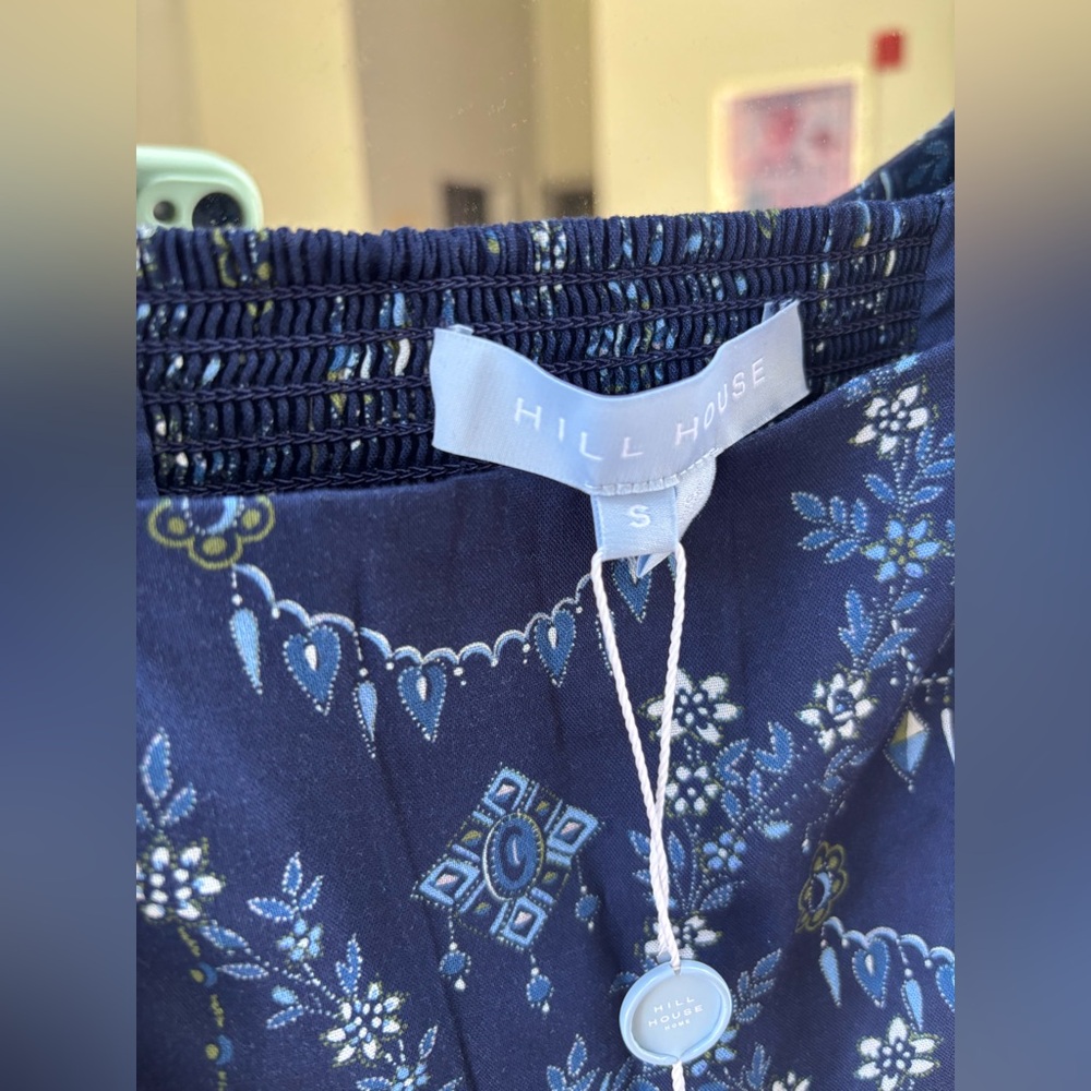 NWT Hill house home Matilda dress- charm scallop size S - Picture 3 of 7